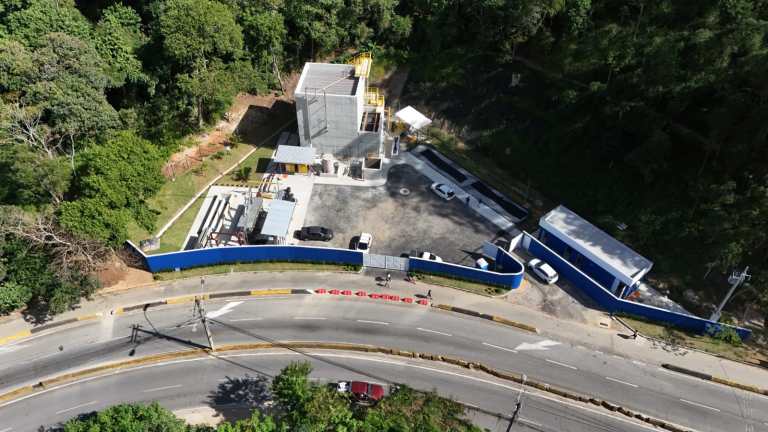 Em reta final de obras, ETE Cônego implanta emissário na Via Expressa