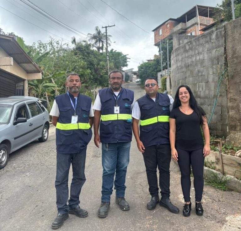 Jardim dos Reis recebe trabalho de medição e definição dos lotes existentes