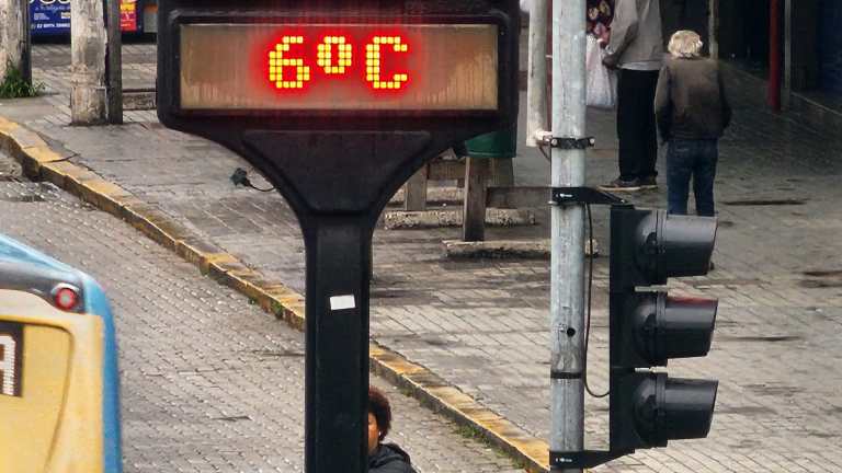 Frente fria: Nova Friburgo amanhece com chuva e 6ºC