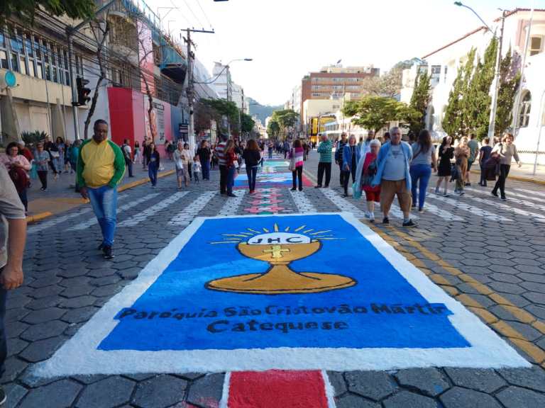 Corpus Christi terá tapetes, procissão e missa em Nova Friburgo