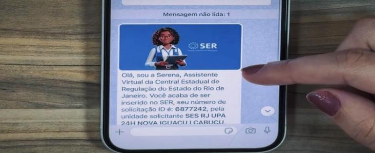Assistente virtual da Regulação estadual da Saúde permite confirmar ou adiar agendamentos no SUS