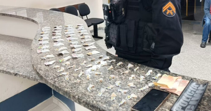 Gerente do tráfico é preso por policiais em São Geraldo