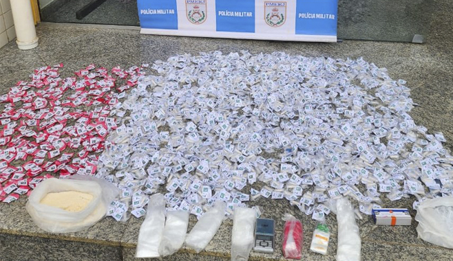 Batalhão de Nova Friburgo apreende 13,5 quilos de drogas em 30 dias