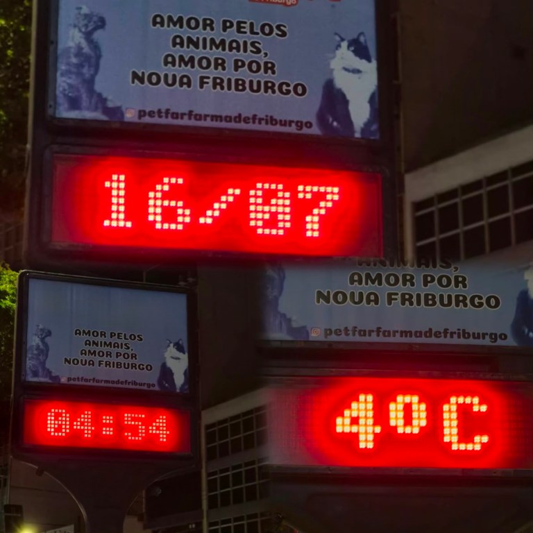 Nova Friburgo foi a cidade mais fria do estado na terça-feira (14)