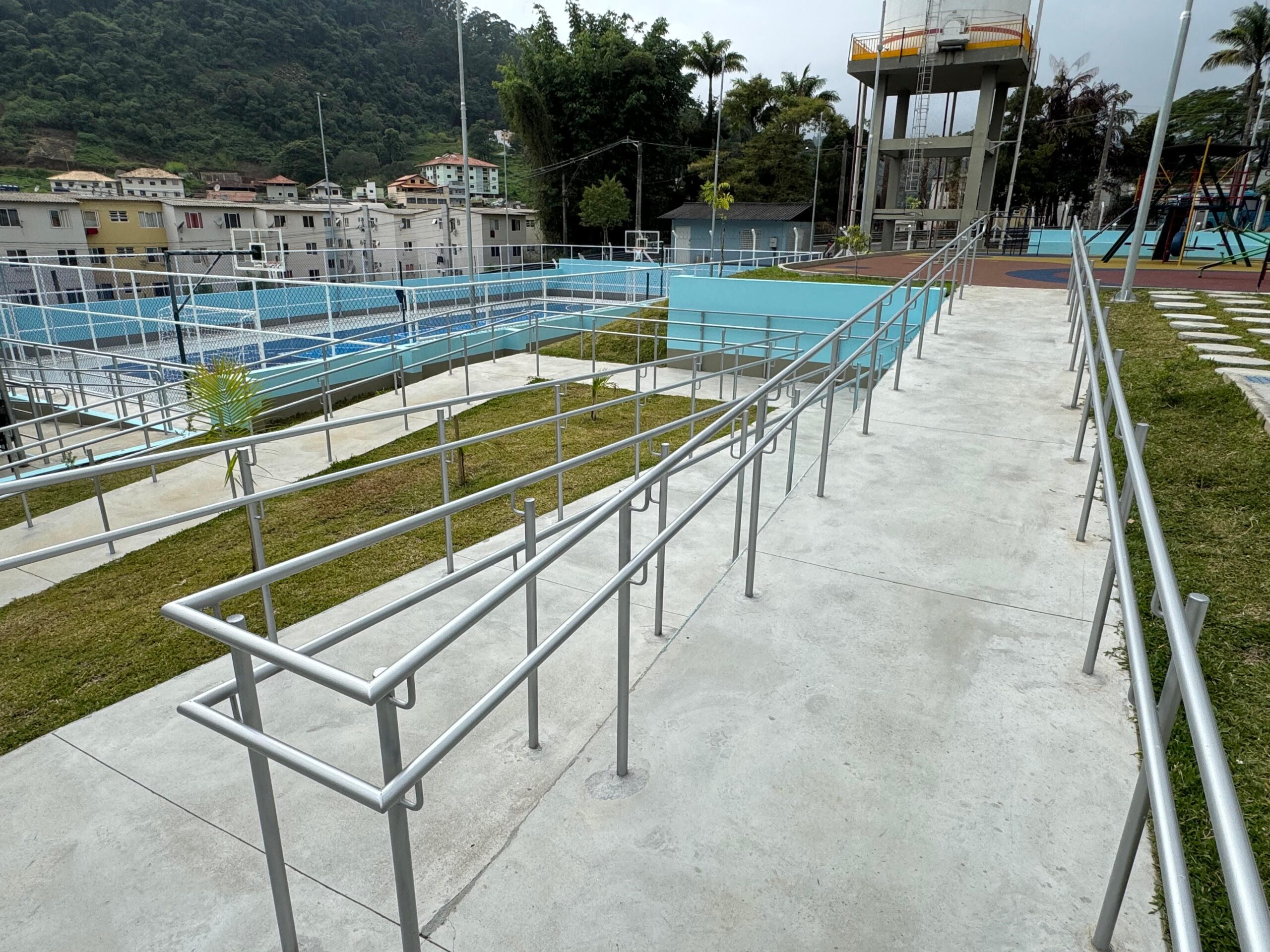 Terra Nova ganha Quadra Poliesportiva e o Parquinho Infantil