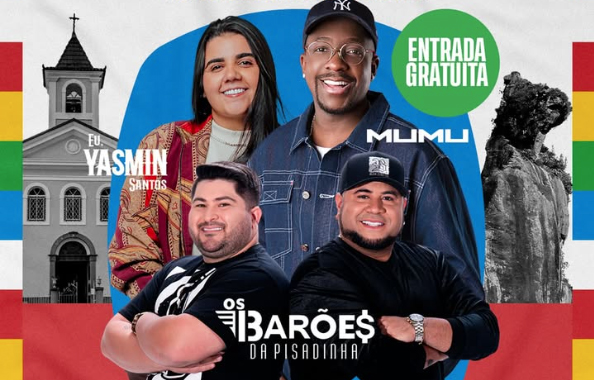 Mumuzinho abre a Frifest, em celebração ao aniversário de Nova Friburgo