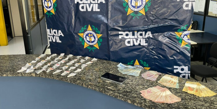 Polícia apreende drogas e prende um em residência no Cordoeira
