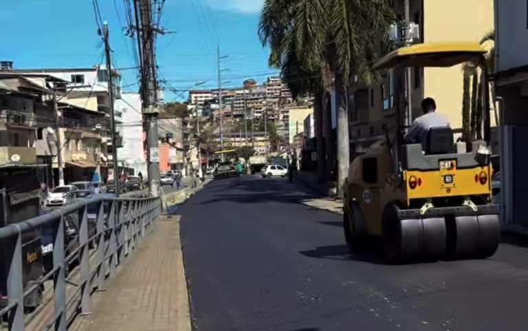 Conselheiro: rua é interditada para pavimentação asfáltica