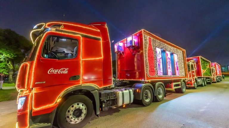 Caravana de Natal da Coca-Cola chega a Nova Friburgo no fim de semana