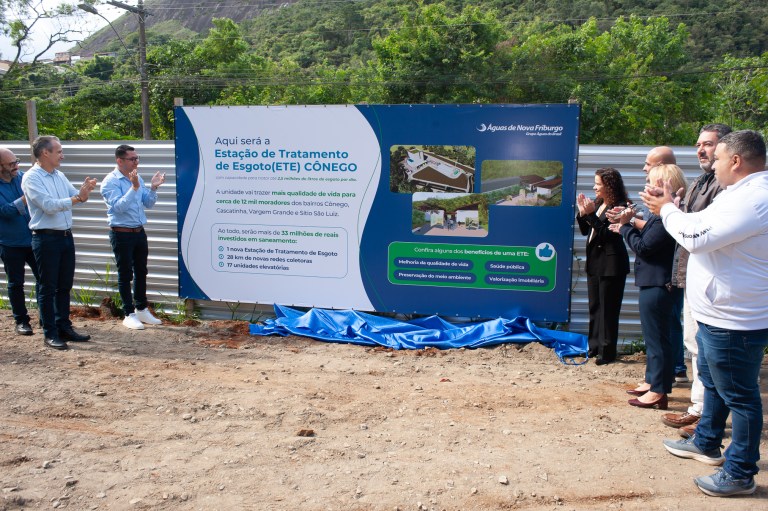 Além da sexta ETE, Águas de Nova Friburgo anuncia mais investimentos