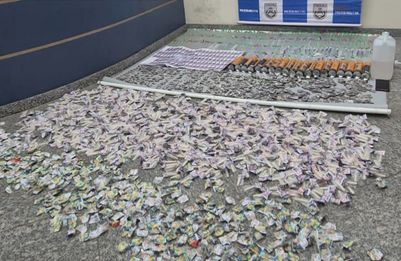 Polícia apreende quase R$ 50 mil em drogas no bairro Vilage