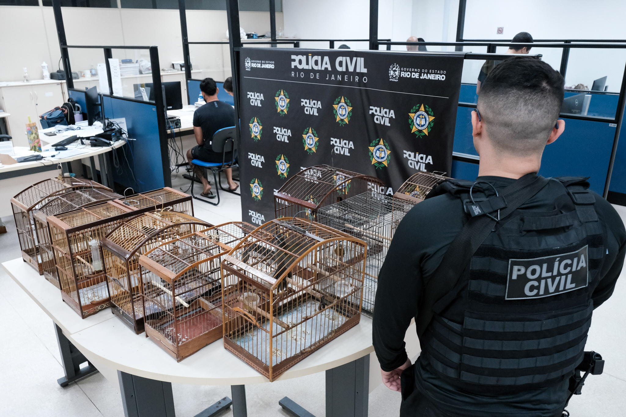 Estado realiza maior operação contra tráfico de animais, armas e munições